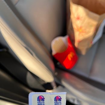 Taco Bell - There's the coupon and in the background you can see where I ended up going, which had great service and it's right next-door! - Fast Food Near Me - Oro Valley, Arizona