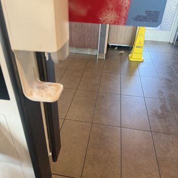 McDonald's - Trash on floor and sanitizer filthy - Burgers Near Me - Columbia, South Carolina