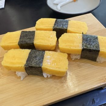 Sushi Spot - Regular tamago nigiri. The rice is excellent - Japanese Near Me - Aiea, Hawaii