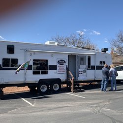 Sees Candy Wagon - Candy Wagon and Chimney Rock