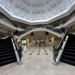 The Roswell City Hall - Look how beautiful the stairways are.