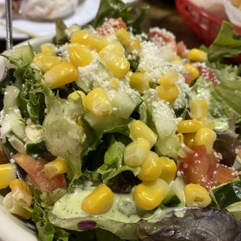 Fire Up Grill - Side salad with cilantro lime dressing - Bars Near Me - Riverside, California Fire Up Grill - Side salad with cilantro lime dressing - Bars Near Me - Riverside, California