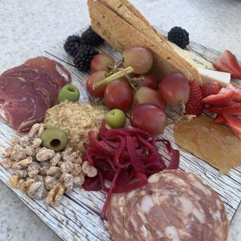 Poseidon on the Beach - Charcuterie board, and clam chowder. - Seafood Near Me - Del Mar, California Poseidon on the Beach - Charcuterie board, and clam chowder. - Seafood Near Me - Del Mar, California