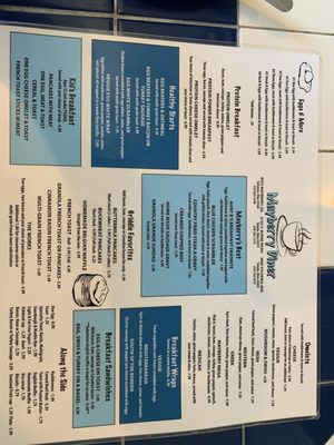 Menu photo 2 Mayberry Diner Sylvania, OH