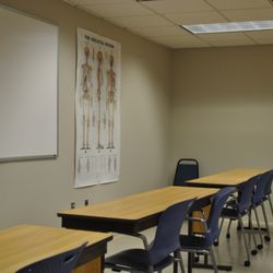 American Massage & Bodywork Institute - One of 3 lecture classrooms on campus