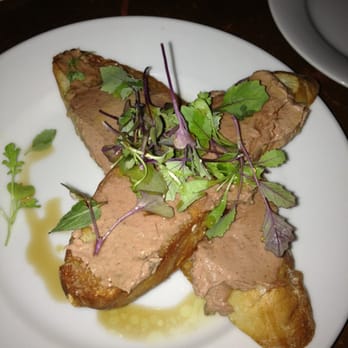 Sylvain - Chicken liver crostini with dandelion greens - Southern Near Me - New Orleans, Louisiana