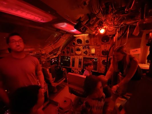 USS Blueback Submarine by null