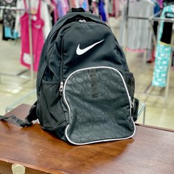 Goodwill Store - Golden Triangle - A little ratty but Nike backpack for $6. Just need it for travel.