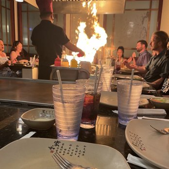 Sakura - Chef on the other side of our table. - Sushi Bars Near Me - Kapolei, Hawaii Sakura - Chef on the other side of our table. - Sushi Bars Near Me - Kapolei, Hawaii