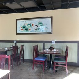 Inside dining room
