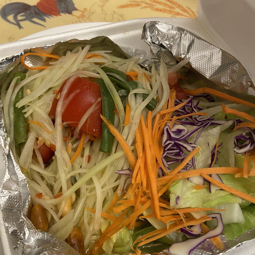 Sweety Hut Thai Restaurant - 19. Papaya Salad - Thai Near Me - West Covina, California Sweety Hut Thai Restaurant - 19. Papaya Salad - Thai Near Me - West Covina, California