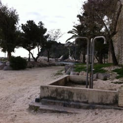 Plage de Corbières - Douches