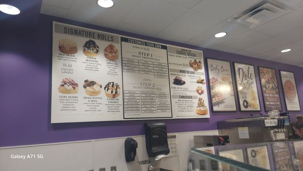 Menu photo 3 Cinnaholic Gilbert, AZ