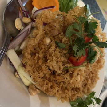Jitlada - 47. Crispy Catfish Salad - Thai Near Me - Los Angeles, California Jitlada - 47. Crispy Catfish Salad - Thai Near Me - Los Angeles, California