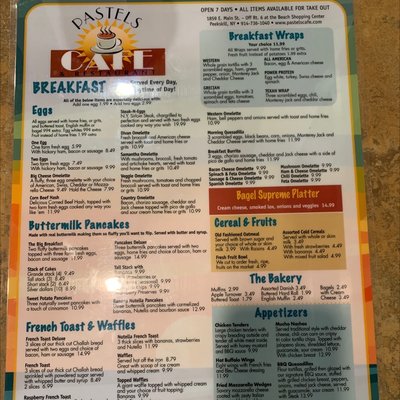 Menu photo 6 Pastels Restaurant Peekskill, NY Menu photo 6 Pastels Restaurant Peekskill, NY