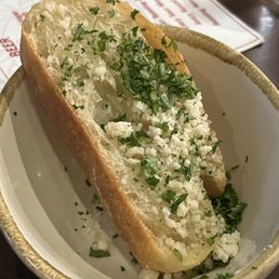 Side of garlic baguette, so good! Side of garlic baguette, so good!