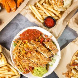 The Wing Company-Lumberton - A collection of our most popular menu items! Award-winning wings, burgers, wraps, salads and flatbread pizzas!