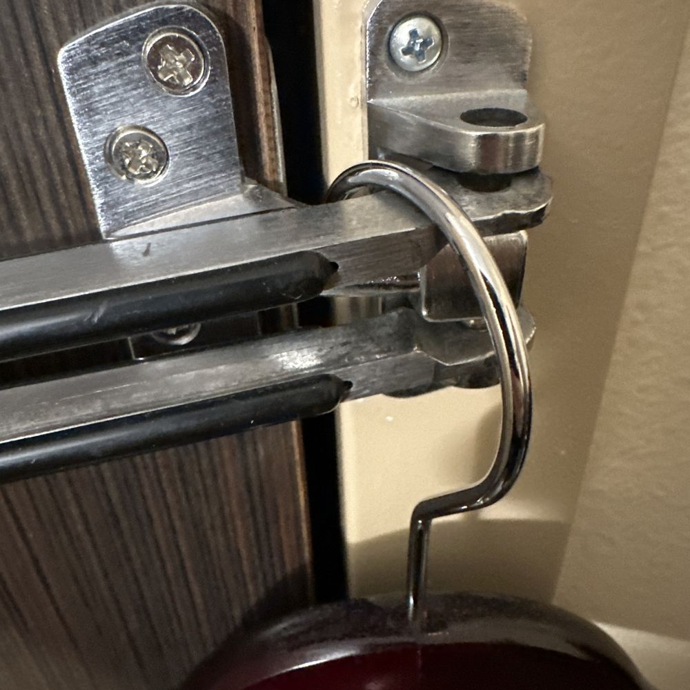 AeroStay Hotel - Rigged the door for added security. - Hotels Near Me - Sioux Falls, South Dakota AeroStay Hotel - Rigged the door for added security. - Hotels Near Me - Sioux Falls, South Dakota