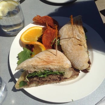 Luckett Vineyards - Local roast beef sandwich with homemade chips. - Wineries Near Me - Wolfville, Nova Scotia