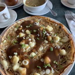 Poutine and "Dutch pea soup" delish! Poutine and "Dutch pea soup" delish!