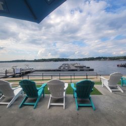 Break on the Lake - Our view from the high seating we were at.