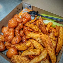 Cauliflower Bites and Cajun Wedges. Cauliflower Bites and Cajun Wedges.