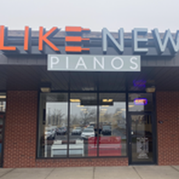 Exterior outside entrance of Like New Pianos - Like New Pianos LLC Sign. - Pennsburg, Pennsylvania Exterior outside entrance of Like New Pianos - Like New Pianos LLC Sign. - Pennsburg, Pennsylvania