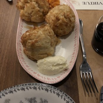 Virtue Restaurant - Biscuits with Pimento Cheese ($6) - Southern Near Me - Chicago, Illinois Virtue Restaurant - Biscuits with Pimento Cheese ($6) - Southern Near Me - Chicago, Illinois