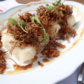 NaKorn - Coriander Crispy Shredded Beef Brisket @mel.tsa - Thai Near Me - Evanston, Illinois