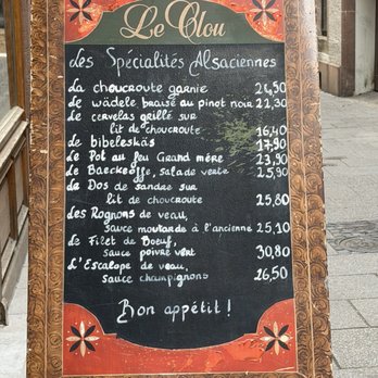 Winstub Le Clou - Alsatian Near Me - Strasbourg, 67 Winstub Le Clou - Alsatian Near Me - Strasbourg, 67