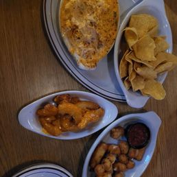 cheese curds, bang bang shrimp, and chicken wing dip cheese curds, bang bang shrimp, and chicken wing dip