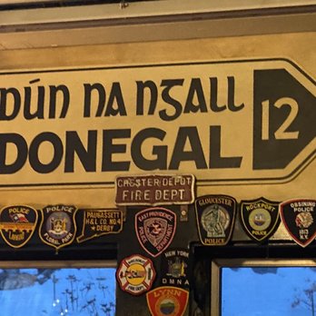 The Killarney - a sign for a police department - Burgers Near Me - Ludlow, Vermont
