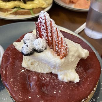 Belly Cake - Strawberry short stack - Pancakes Near Me - Bayside, New York