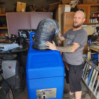 Mighty Metro Duct Cleaning - This is our negative air machine - Heating & Air Conditioning/HVAC Near Me Mighty Metro Duct Cleaning - This is our negative air machine - Heating & Air Conditioning/HVAC Near Me