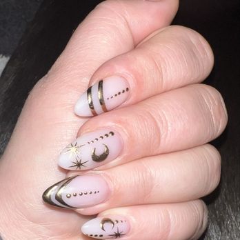 Lush Nails and Spa - Vannessa is the best nail tech! This design is gorgeous!!! - Nail Salons Near Me - San Antonio, Texas