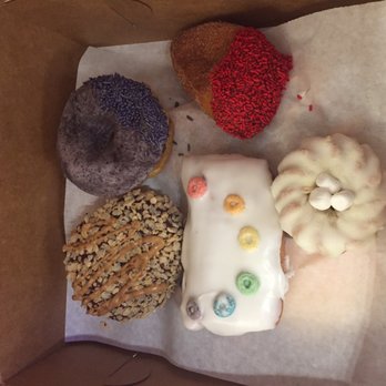 Voodoo Doughnut - Top layer of staff pick dozen - Donuts Near Me - Austin, Texas