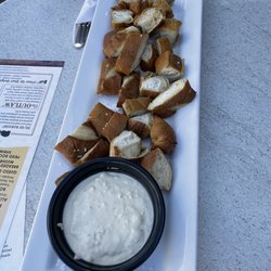 Rails Craft Brew & Eatery - Pretzel and beer cheese