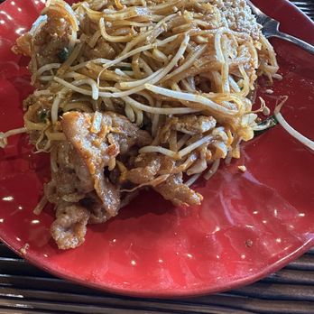 Rickshaw - Pad Thai with pork - Asian Fusion Near Me - Anchorage, Alaska