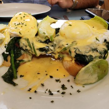 Parkers' Lighthouse - Noni (i.e. eggs florentine) - yummm - Seafood Near Me - Long Beach, California