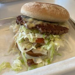 Impossible Plant-based Lounge Burger Impossible Plant-based Lounge Burger