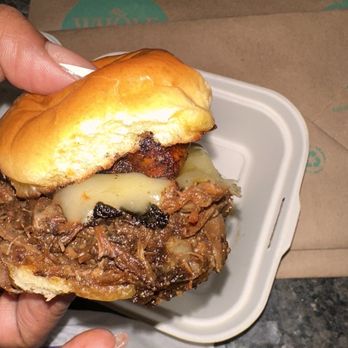 Sinful Slidrz - Oxtail Ominous Oxtails (Specialty) - Burgers Near Me - Atlanta, Georgia