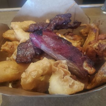 Happy Dragon - Pupu Platter with substituted ribs on the bone to go - Chinese Near Me - Halifax, Massachusetts Happy Dragon - Pupu Platter with substituted ribs on the bone to go - Chinese Near Me - Halifax, Massachusetts
