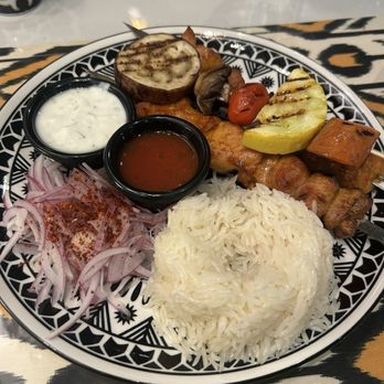 OSH Restaurant & Grill - Chicken kabob plate. - Mediterranean Near Me - Nashville, Tennessee