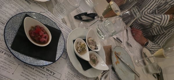 Humble Oysters and Bubbles by null