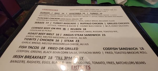 Menu photo 3 Paddy's Loft Massapequa, NY Menu photo 3 Paddy's Loft Massapequa, NY