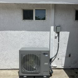 NEOS Air Conditioning & Heating - Installed an X-Series brand new line-set with cover and painted the cover for the customers satisfaction.
