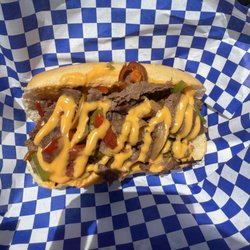 Super delicious Philly sandwich! Forgot which food truck.