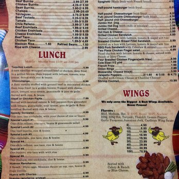 Mexi-Wing 9 - Grab Lunch or their staple wings! - Mexican Near Me - Chattanooga, Tennessee