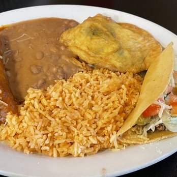 La Esperanza - 2. Chile Relleno, Enchilada and Taco Combo - Mexican Near Me - Cutler, California La Esperanza - 2. Chile Relleno, Enchilada and Taco Combo - Mexican Near Me - Cutler, California