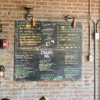 Standard Tap - Menu - Burgers Near Me - Philadelphia, Pennsylvania